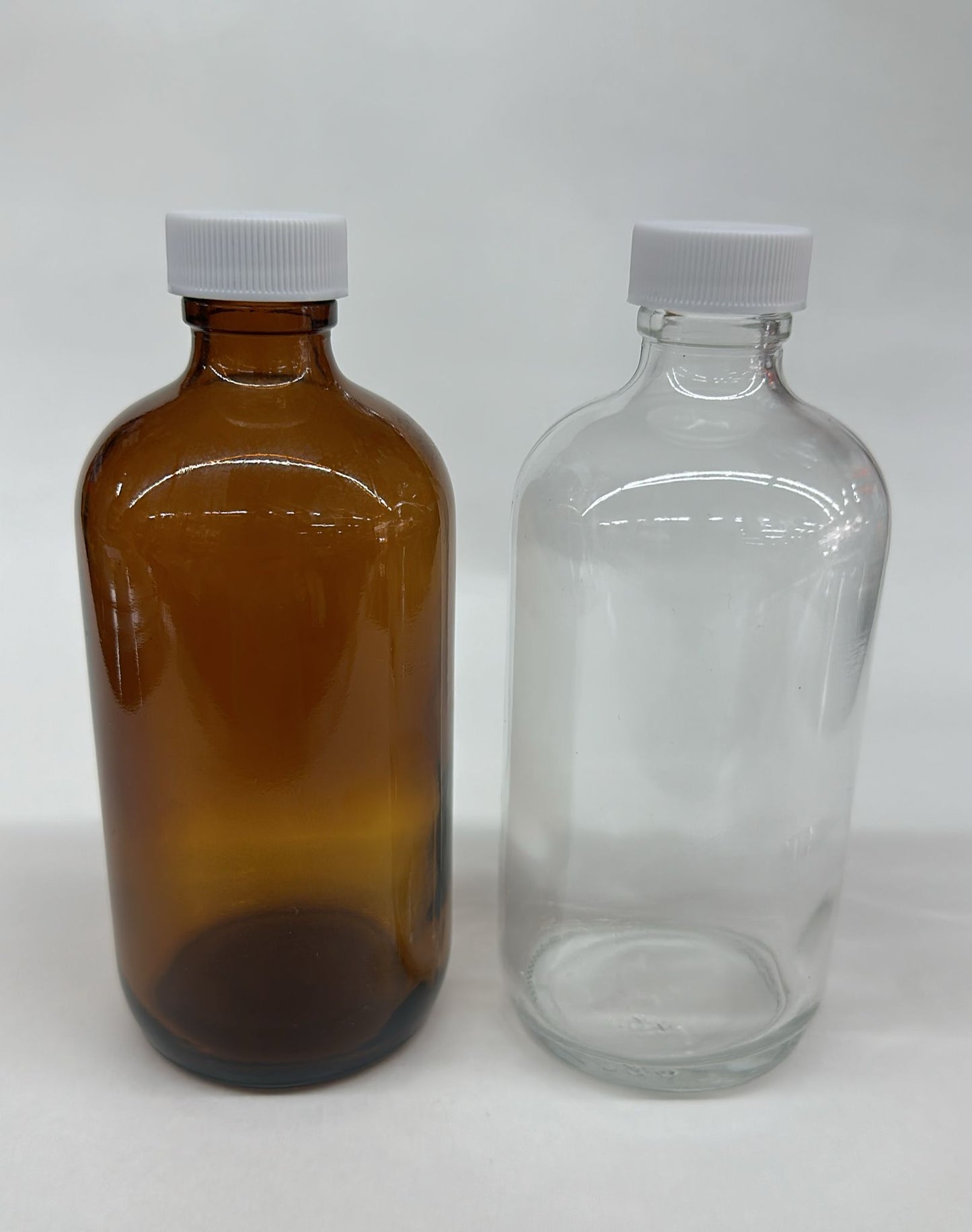 8oz Glass Bottle(cap)(6pcs)