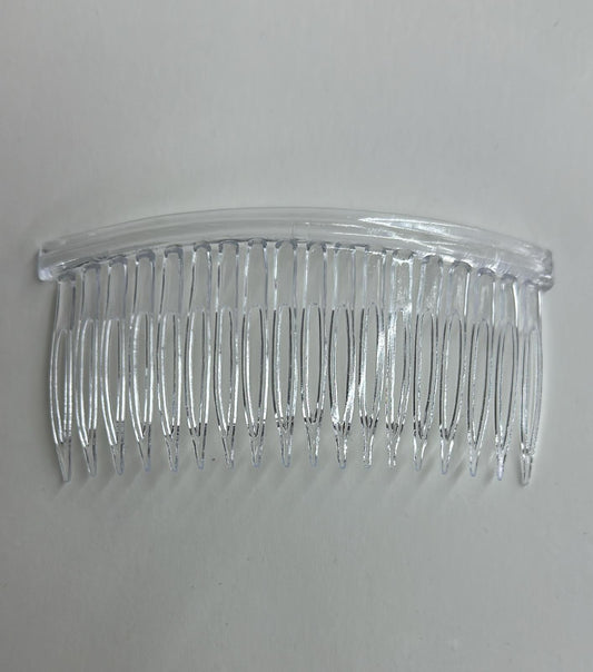 Plastic Hair Pinch Clear(3pcs)
