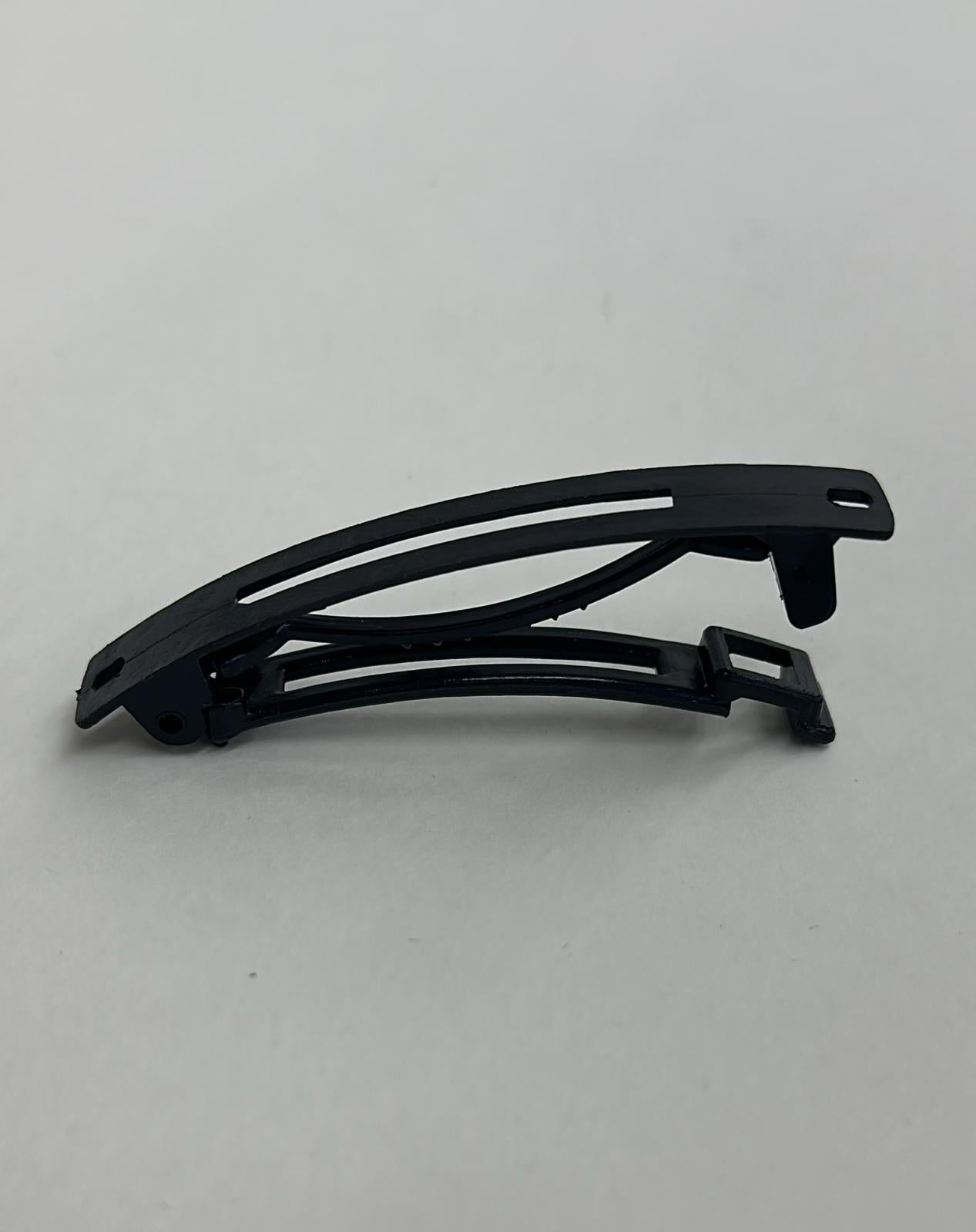 Plastic Hair Clip Black(8pcs)