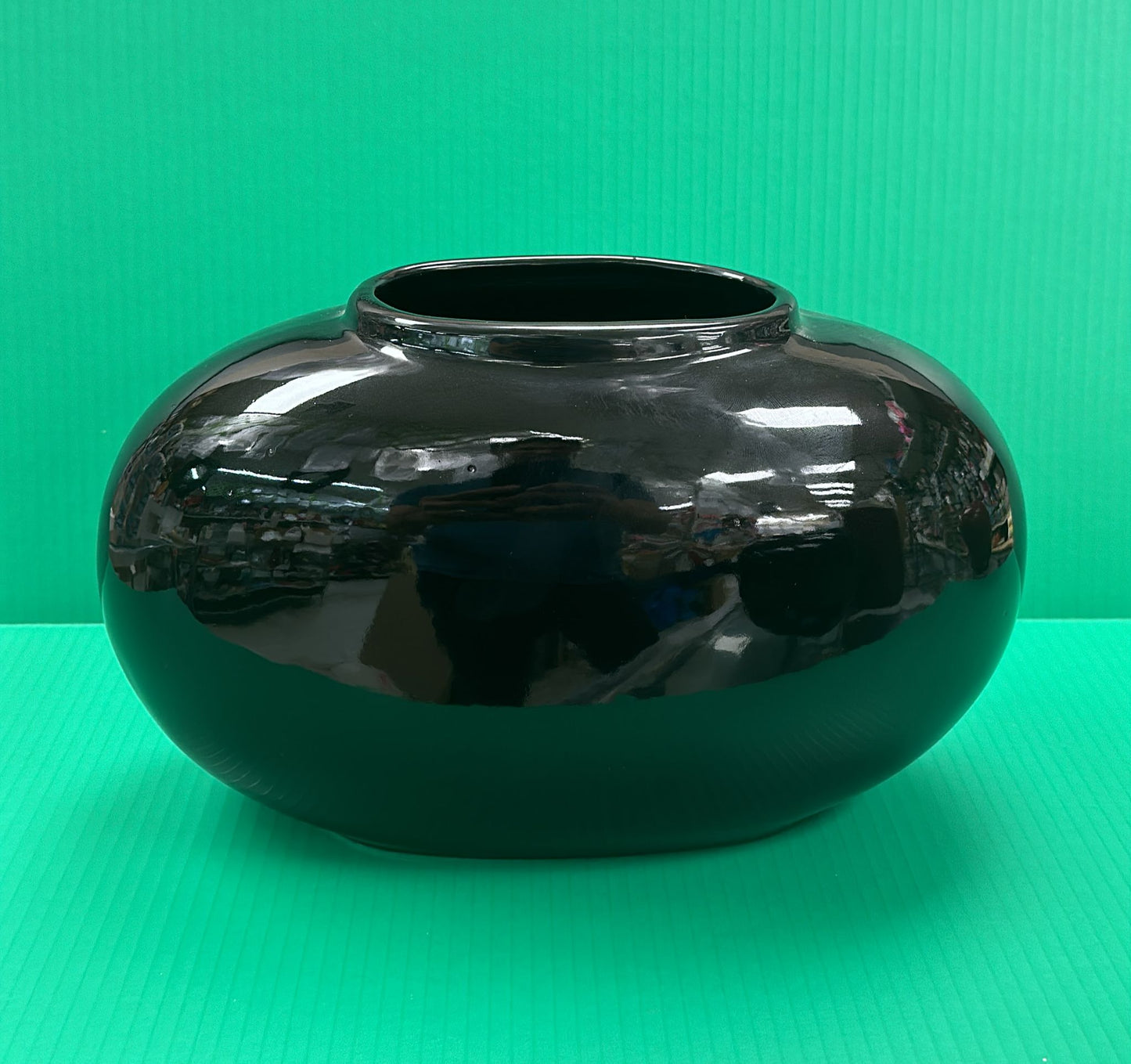 Big black Ceramic Base Bundle of 2 pieces