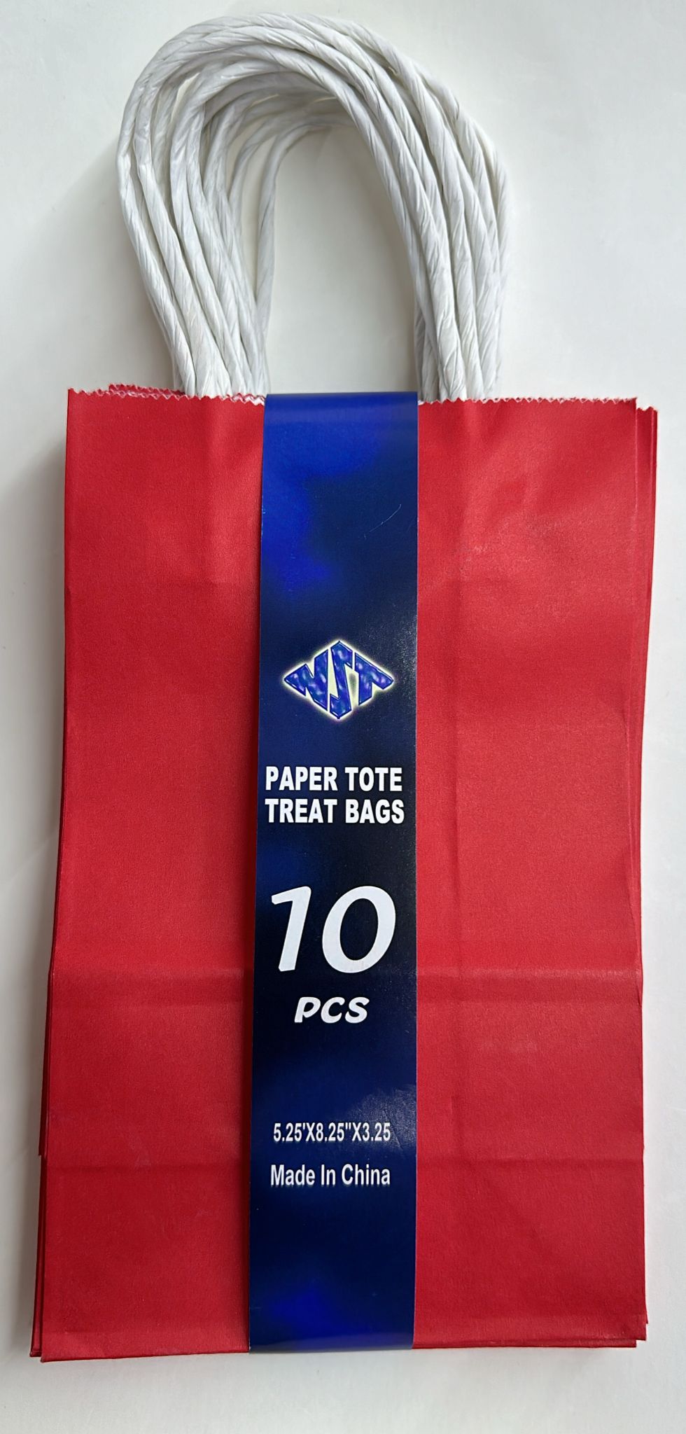 Paper Tote Treat Bags(5.25"x8.25"x3.25")(10pcs)
